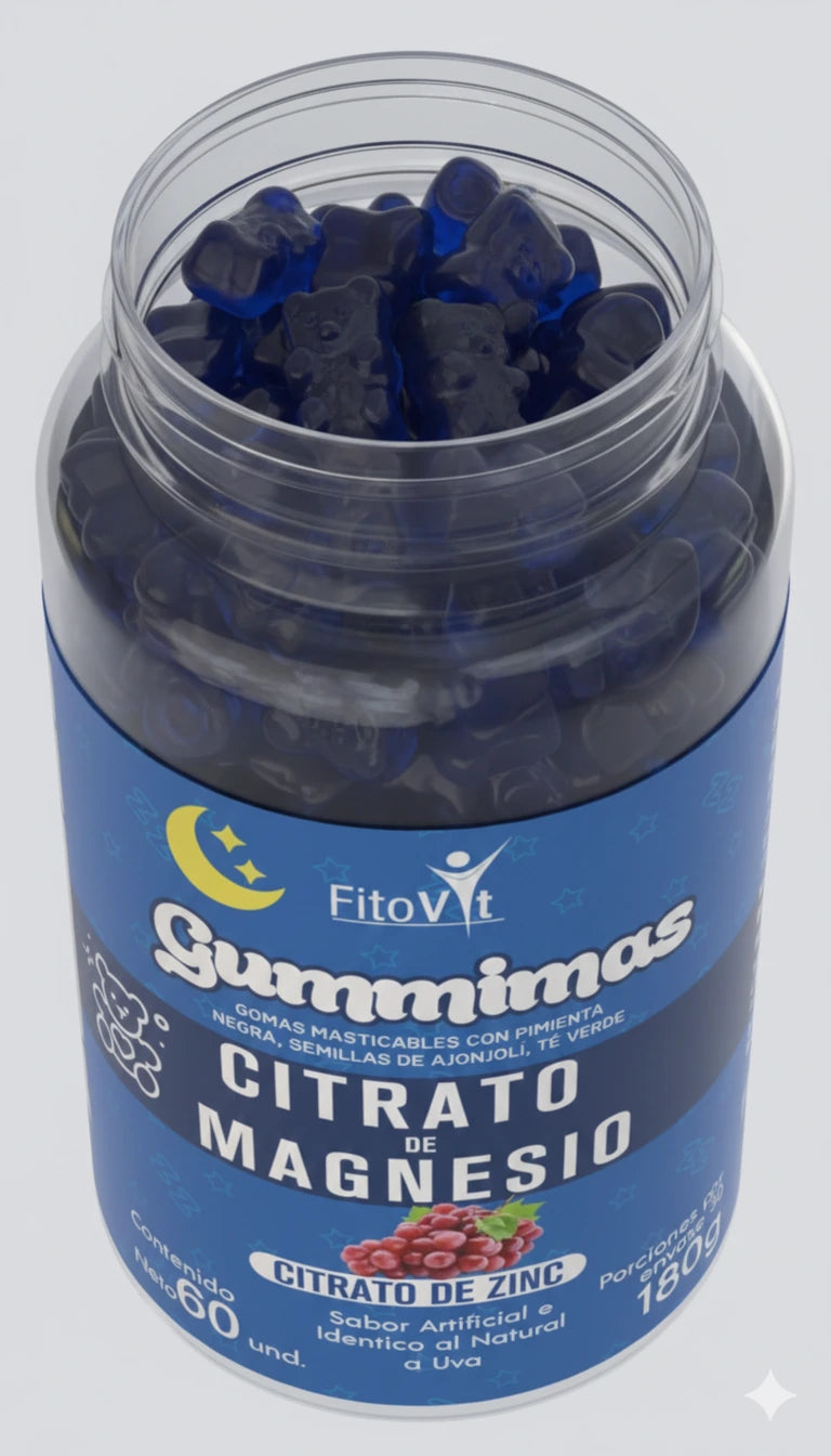 Citrato de magnesio x 60 unidades